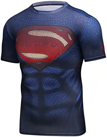 Тениска Beilier Супер-Герой - Ежедневни и спортни Компресиране риза.