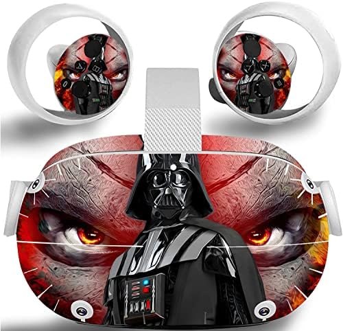 TTOIZ Darth Vader - Етикети-Кожа за Oculus Quest 2, VR-слушалки и контролери, Защитни Аксесоари за етикети