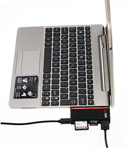 Navitech 2 в 1 Лаптоп /таблет USB 3.0/2.0 на Адаптер-hub /Вход Micro USB устройство за четене на карти SD/Micro SD слот, Съвместим с мобилната работна станция HP ZBook 15v 15,6FHD