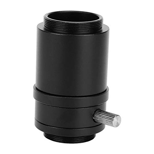 Адаптер за закрепване на обектива на микроскоп Longzhuo Интерфейс CTV е Изработен от Алуминиева Сплав за Стереоскопичен микроскоп (интерфейс промишлени камери 25 мм)