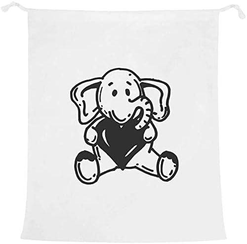 Чанта за дрехи Azeeda 'Elephant Holding Heart' /Пране/Съхранение (LB00022871)