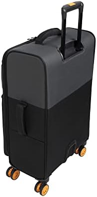 набор от спиннеров It luggage Duo-Tone от 3 теми Softside на 8 колела, Оловянно-черен, 3 бр.