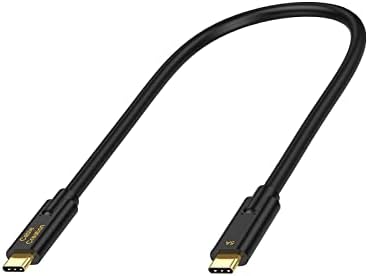Комплект – 2 броя: USB Кабел A-C 1,6 метра + USB C-C 1 ФУТ 10 gbps 100 W