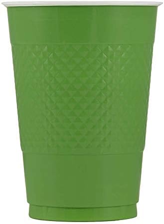 Хартиени и Пластмасови Чашки за сладко - 16 грама - Зелен - 20 чаши на опаковката
