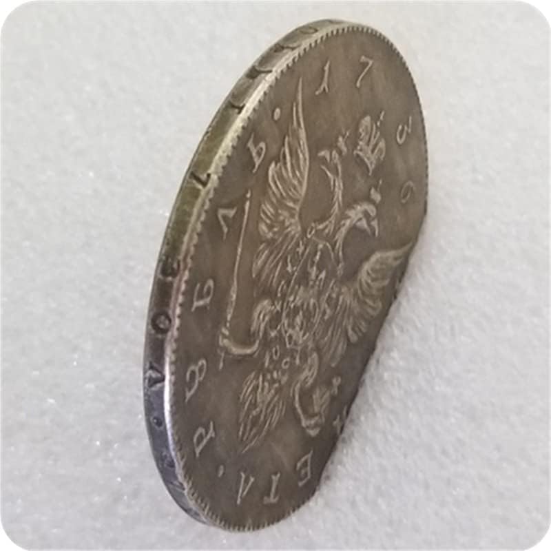 Старинни Занаяти Руската Възпоменателна Монета 1736 г. Колекция Сребърни долара 2351