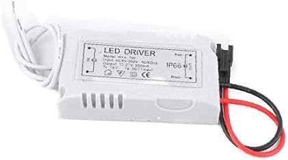 Адаптер за захранване на водача X-DREE AC 85-265 В Бял цвят за led лампи капацитет от 4-7 1 W (Adattatore per alimentatore driver CA 85-265-V bianco на лампаду LED 4-7 1 W
