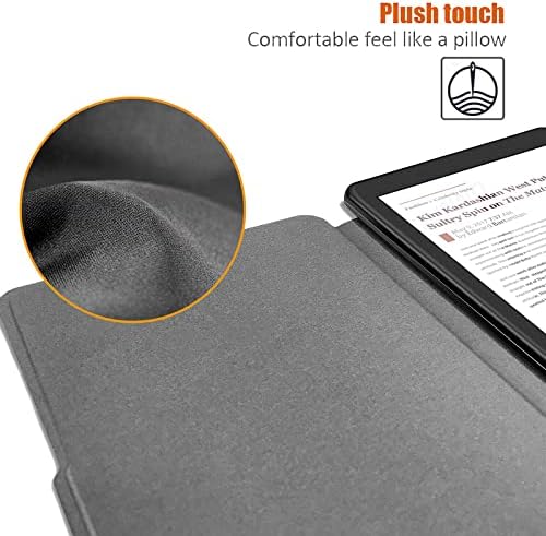 Калъфи за Kindle Paperwhite 2018 Case - Защитен калъф за Kindle Paperwhite (10-то поколение 2018 година на издаване) - Smart Auto Sleep Wake, Swan Grey