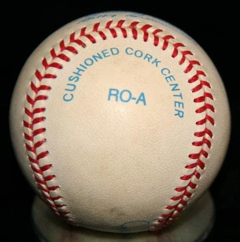 Хал Ньюхауз Подписа OAL Baseball С Автограф Тайгърс PSA/DNA AL87536 - Бейзболни топки с Автографи