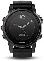 Garmin fēnix 5s, висококачествени и трайни мультиспортивные GPS-умни часовници с по-малък размер, сребристо-черни