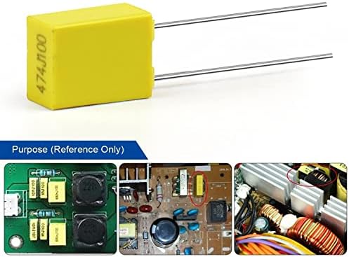 ZTHOME 10 бр. Корректирующий кондензатор Полипропилен Защитно Филмът кондензатор 5% 100 В 102J 103J 104J 153J 154J 222J 223J 224J (Размер: 1 icf 105 Дж)
