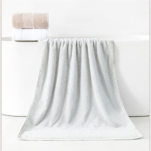 Кърпи за баня HMGGDD, Домашни памучни кърпи за начало на престой в хотела, Бяла, Мека и гъста, с коса не капе вода (Цвят: 3 бр., размер: 80x160 см)