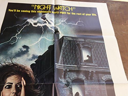 Оригинален плакат на филма Нощна стража на Елизабет Тейлър, Лорънс Харви