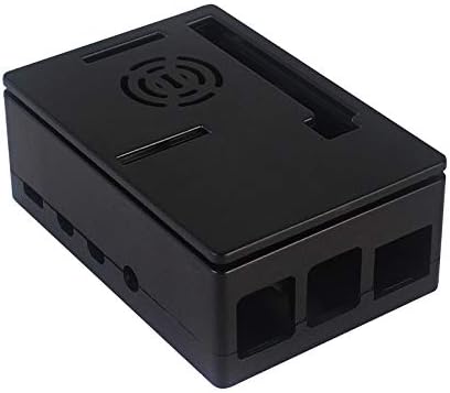 [OEM Аксесоари] Вентилатора за охлаждане на Raspberry Pi с метална рамка, Термопласт, радиатор за Raspberry Pi 4B, Допълнителен корпус от ABS-пластмаса [Смяна] (Цвят: стандартен)