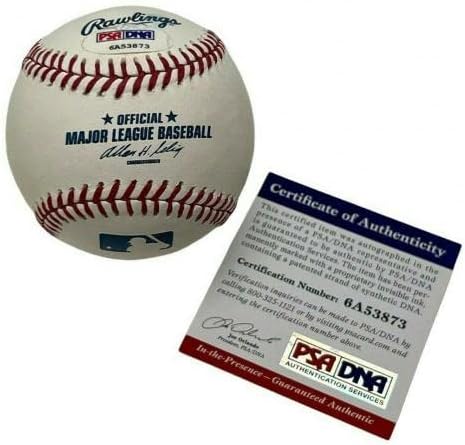 Чан Хо Парк подписа договор с МЕЙДЖЪР лийг бейзбол и PSA 2001 All Star - Бейзболни топки с автографи