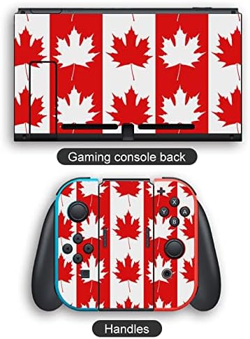 Канадски клен стикер защитно фолио лист персонализирани Full Wrap стикер съвместими с Nintendo ключ