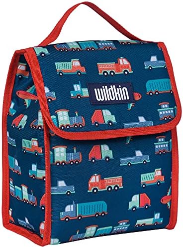 Детска раница Wildkin 12 инча, Чадър, чанта за обяд и дождевики 11 размер на Ultimate Пакет Essentials (Транспортиране)