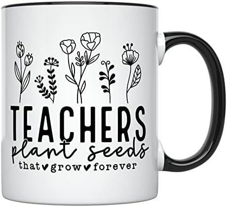YouNique Designs Чаша за учители от семена на растения, които растат вечно, 11 грама, най-Добрите подаръци за учители за жени, Подаръци с благодарност на учителите, Учительские аксесоари, Чаша за учители, Подаръци за