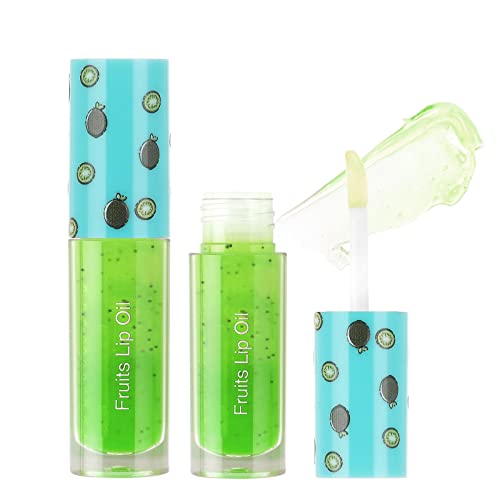 Масло За Устни Fruit Series Lip Oil Glass Хидратиращ Прозрачен Блясък За Устни, Ексфолиращ Балсам за Устни, Хигиенни Комплекти за Момичета