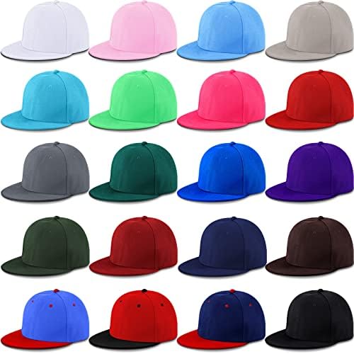 Класическата бейзболна шапка възстановяване на предишното положение, Шапка в стил хип-Хоп, една Шапка за Младежта, Мъжка бейзболна шапка С Плоска Периферия, Празен Плътен Цвят, Регулируем Размер