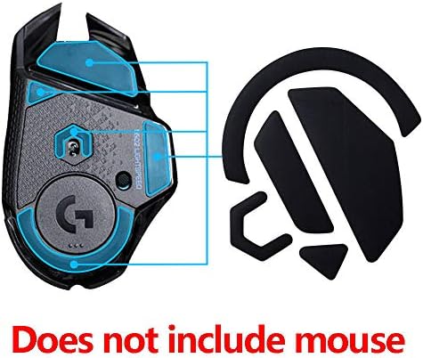 2 комплекта Подложки за мишки, Сменяеми Крачета за мишка Logitech G502 Lightspeed Hero, Безжична Детска мишката