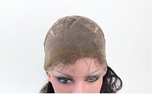 Промоция DaJun Hair 24 естествена коса, пълни с дантела перуки, европейските Естествени коси Реми, естествени права, цвят 2-тъмно кафяво