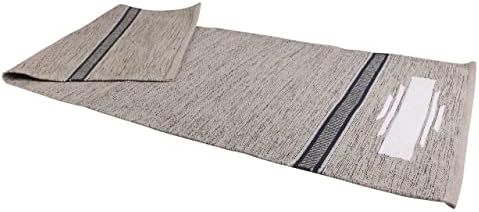 Памук килимче за Йога KD, Постелката за Йога Ръчна изработка, Екологично Чист Органичен Подложка за ръчно издигат най-Високо качество, с каишка за носене на ръка - Подложка за упражнения, 24 x 72
