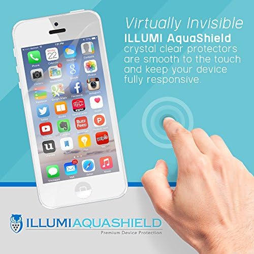 Защитно фолио ILLUMI AquaShield, съвместима с LG G Pad II 8.0 (2 опаковки), без мехурчета, Прозрачна гъвкава филм TPU с висока разделителна способност