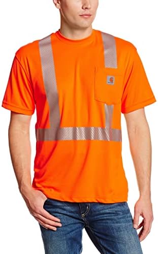 Мъжка риза Carhartt High Visibility Force С къс ръкав Клас 2