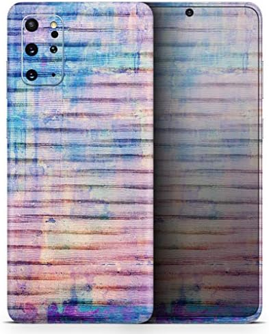 Дизайн Skinz С капеща синя боя, Защитно Vinyl Стикер, Амбалажна филм, Съвместима с Samsung Galaxy S20 (покритие на екрана и задната стъклена обвивка)
