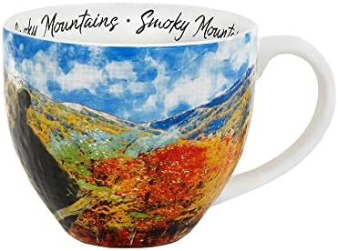 Кафеена Чаша Americaware Smoky Mountains Акварел обем 16 унции