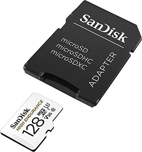 Висока производителност на видео карта SanDisk 128GB microSDXC за видеорегистраторов Работи с видеорегистраторами Garmin Mini, 56, 66 W (SDSQQNR-128G-GN6IA) в комплект с (1) за Всички, с изключение на устройството за